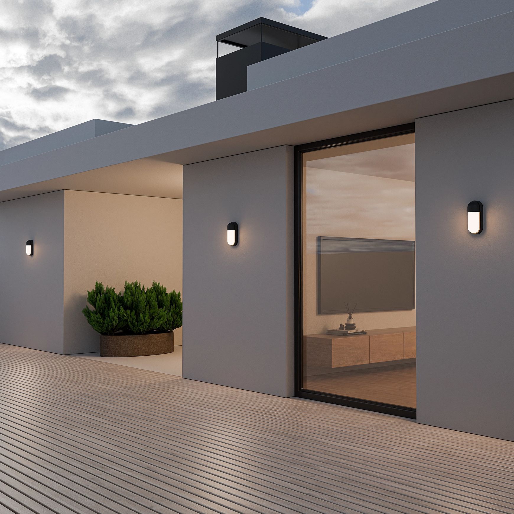 Drift Aluminium Wall Light