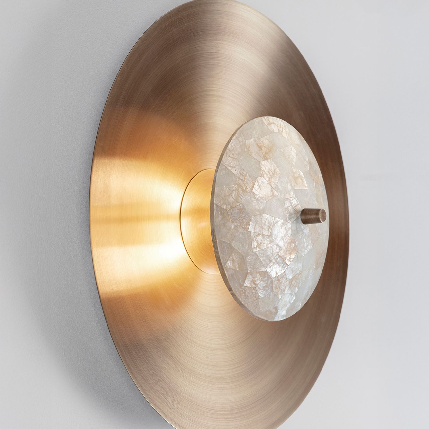 Luna Capiz Wall Light