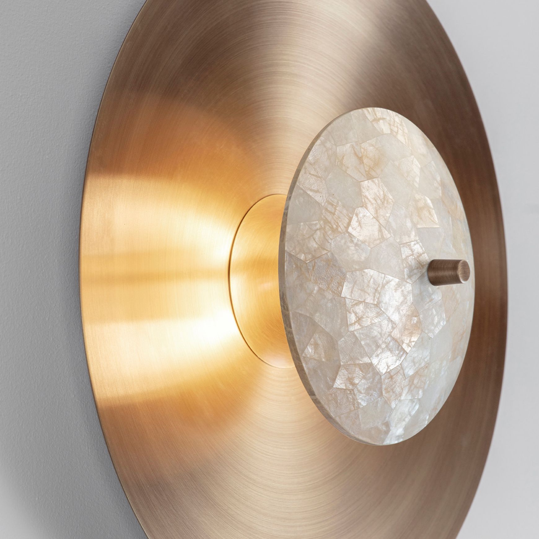 Luna Capiz Wall Light