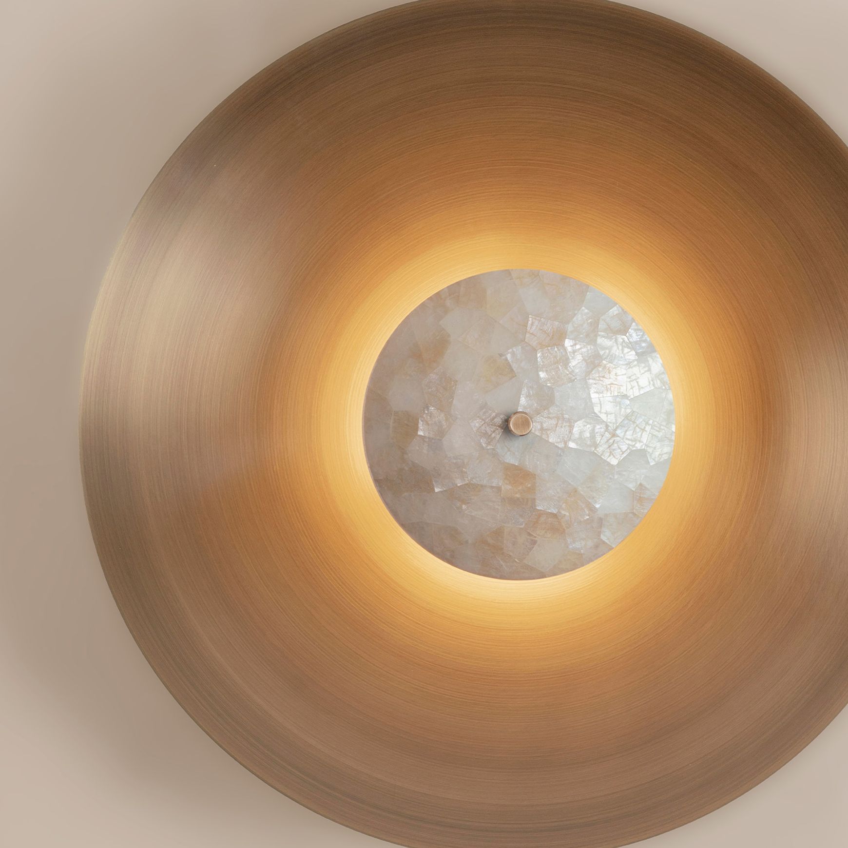 Luna Capiz Wall Light