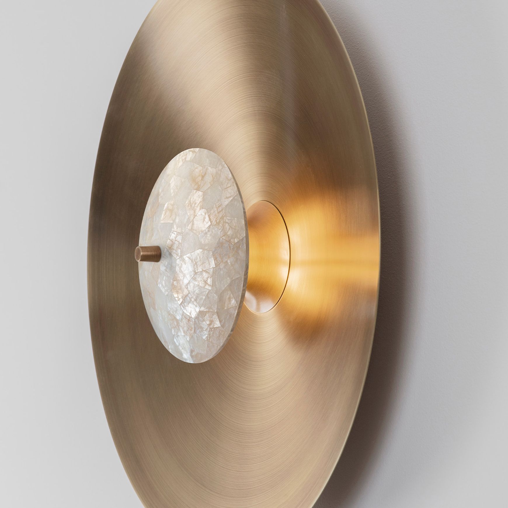 Luna Capiz Wall Light