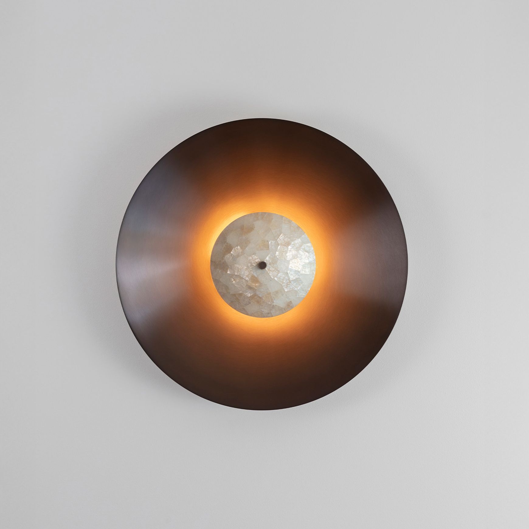 Luna Capiz Wall Light