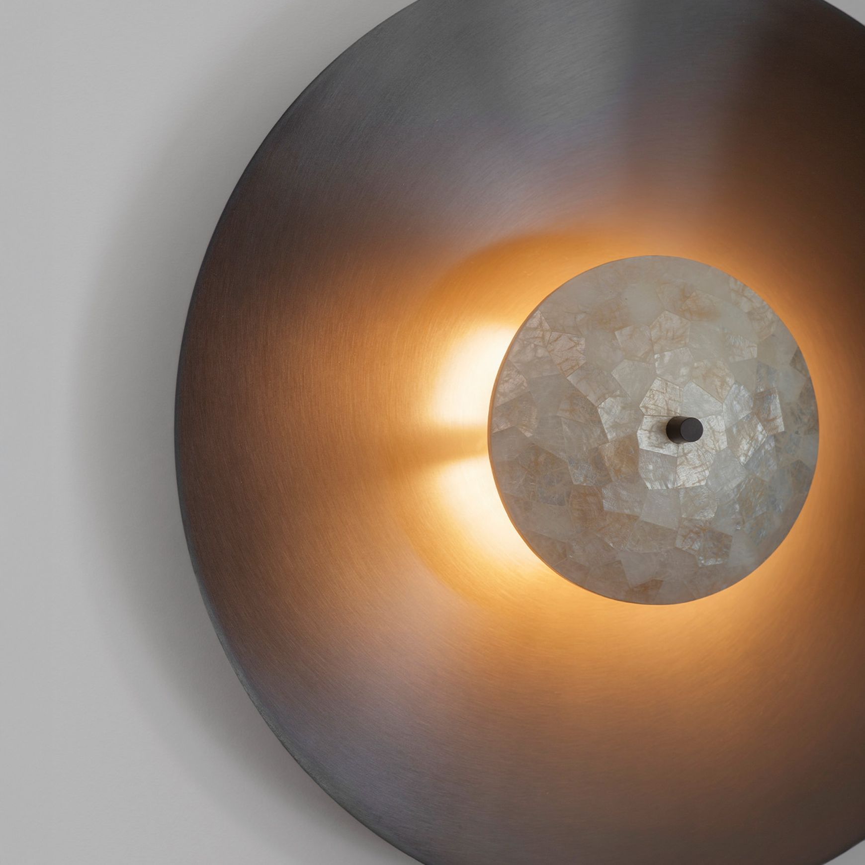 Luna Capiz Wall Light