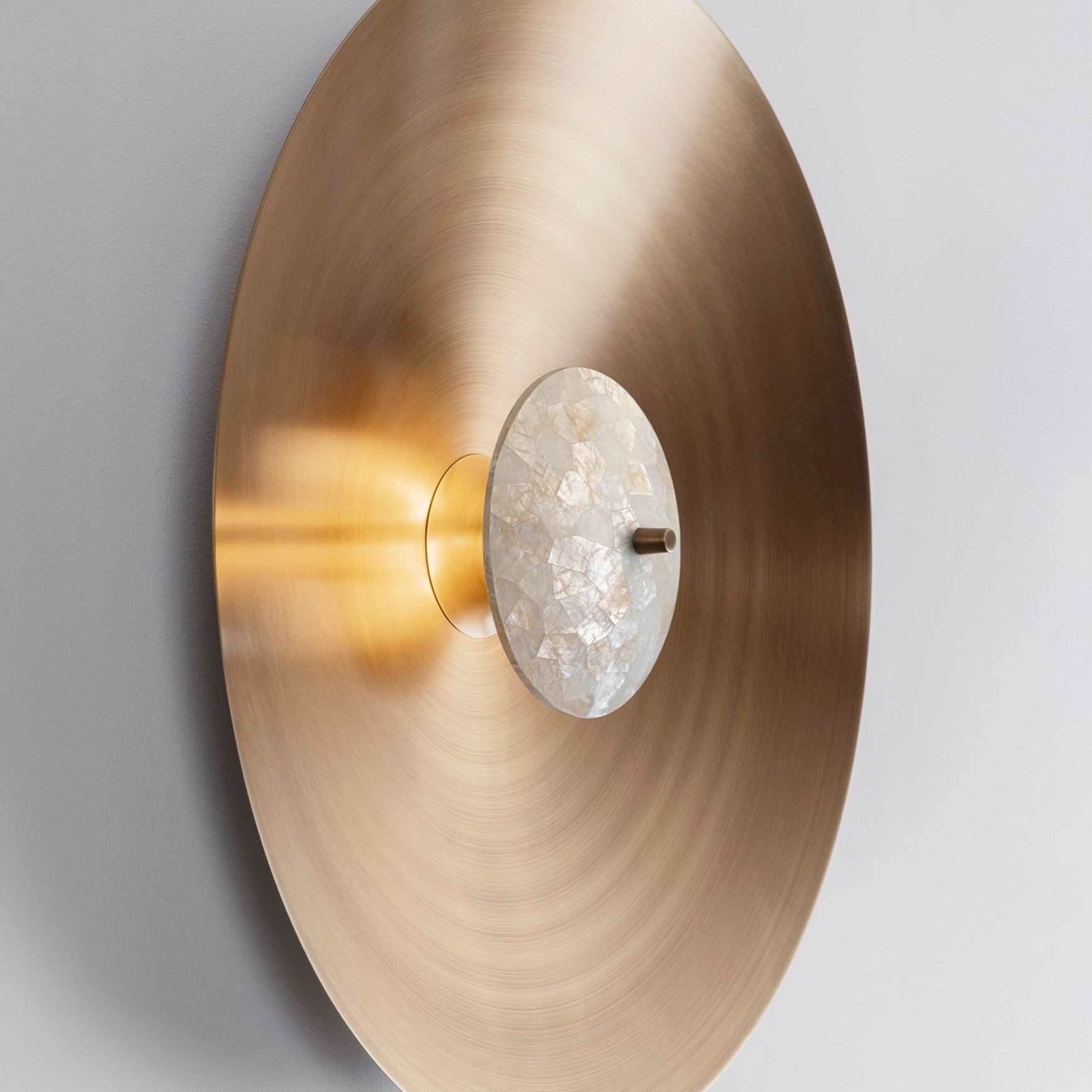 Luna Capiz Wall Light