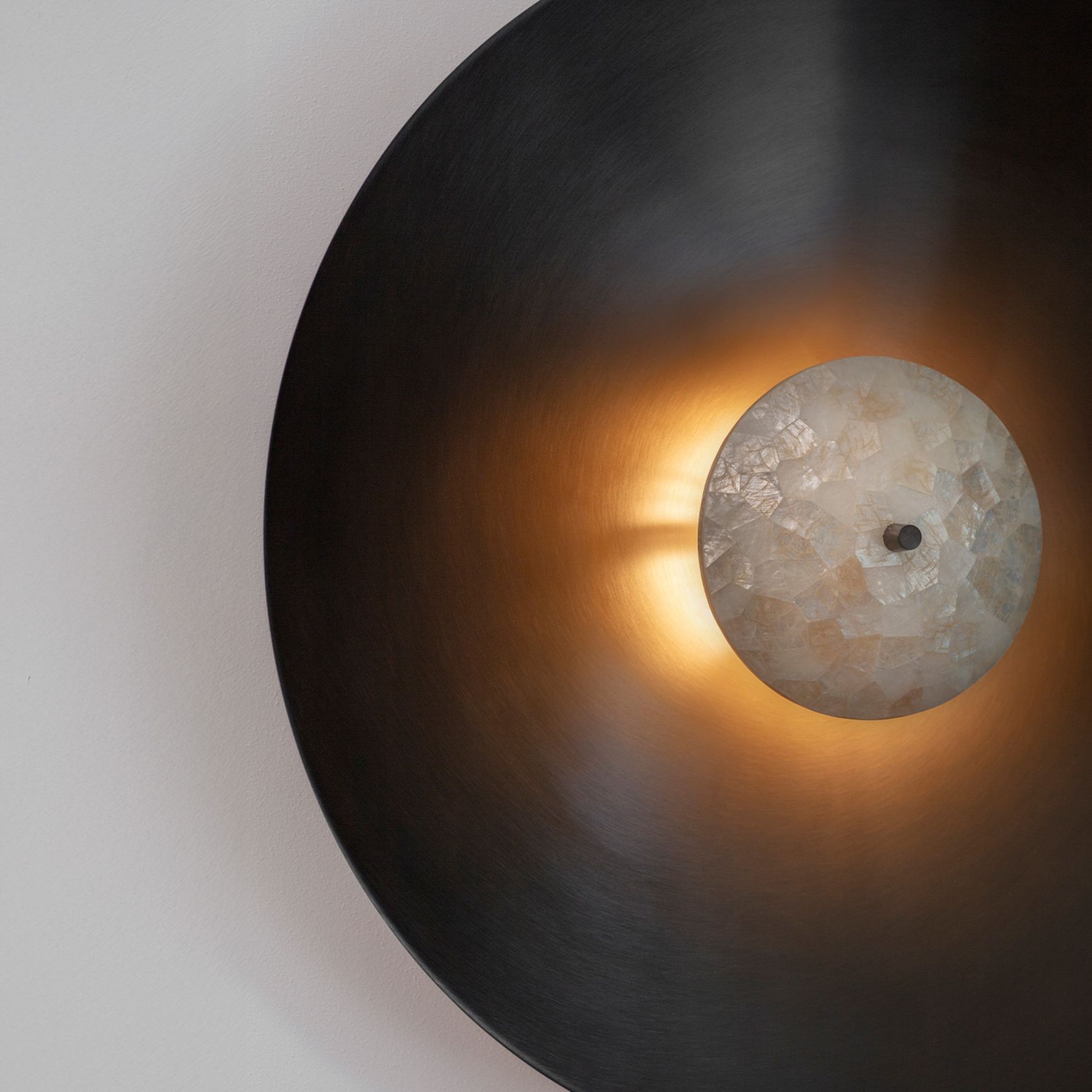 Luna Capiz Wall Light