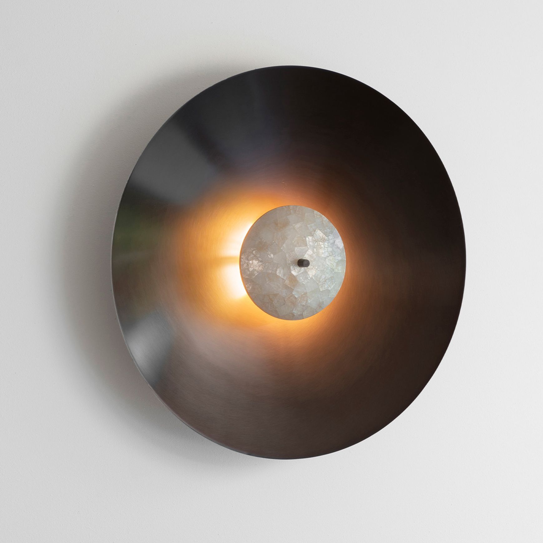 Luna Capiz Wall Light