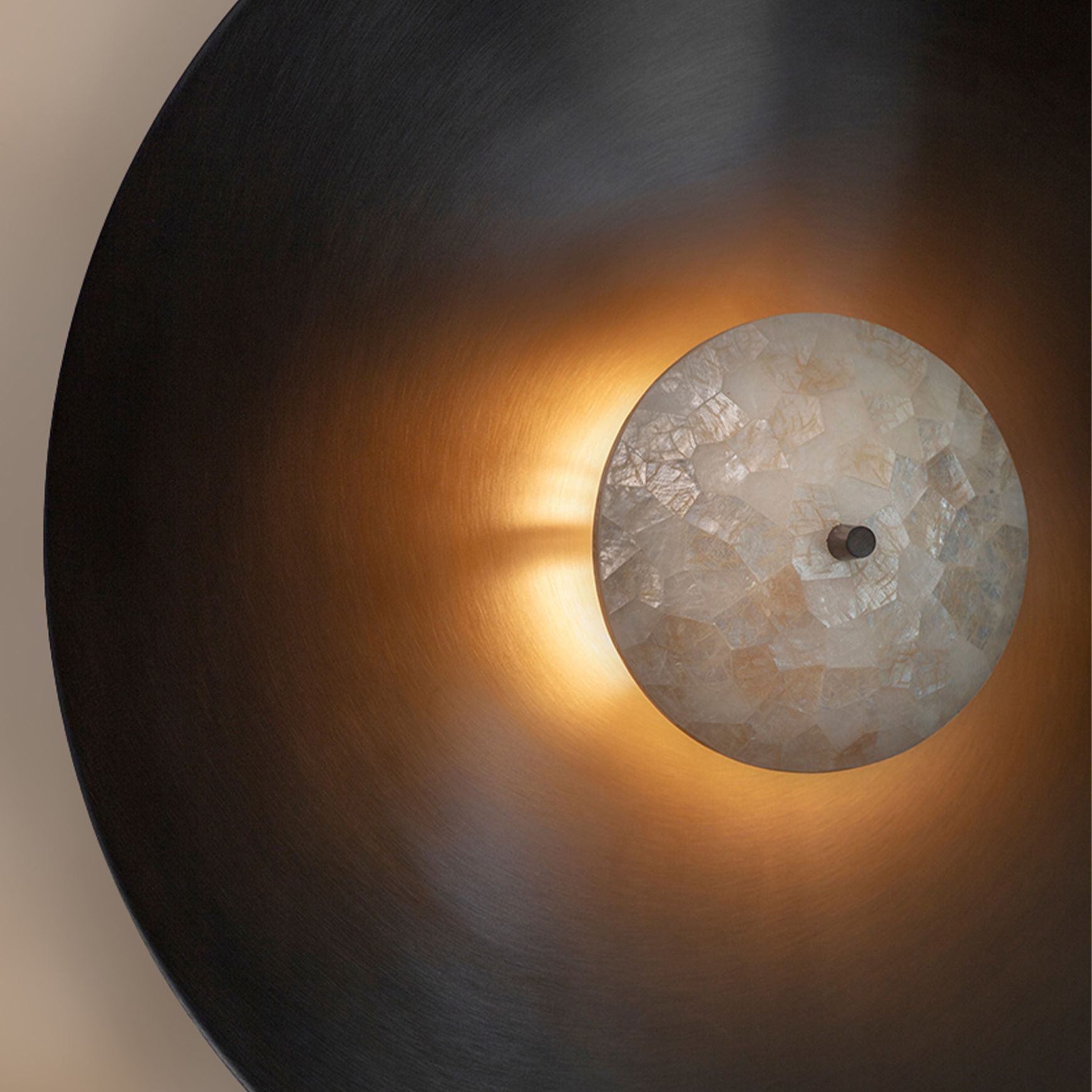Luna Capiz Wall Light