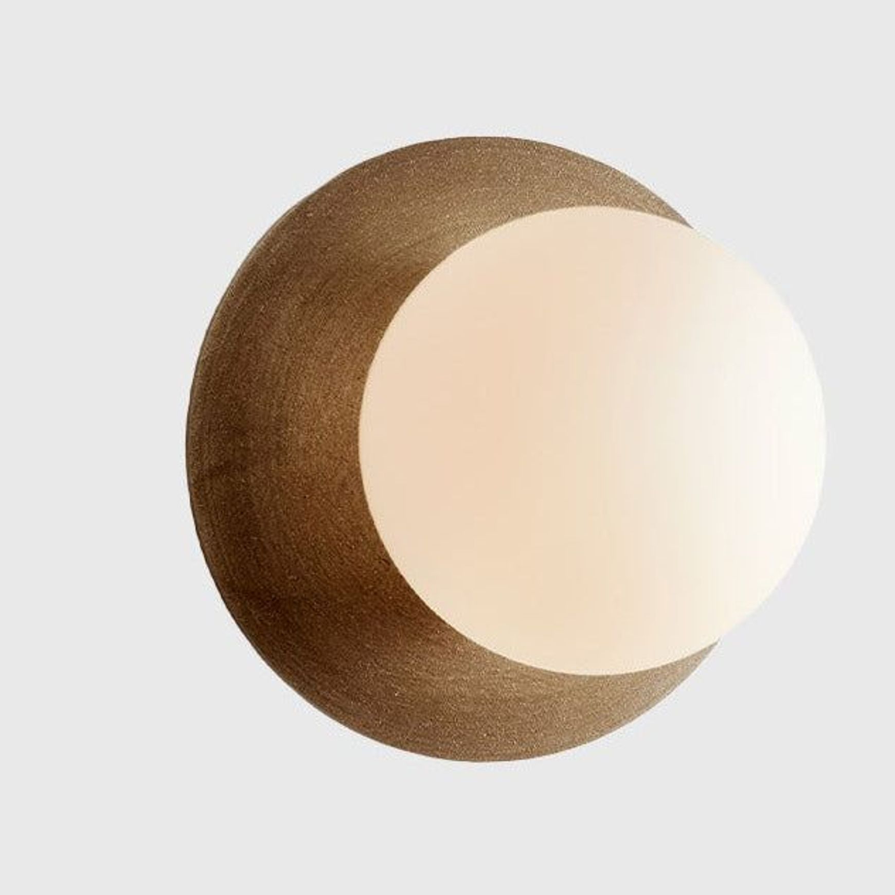 Orbit Brass Wall Light