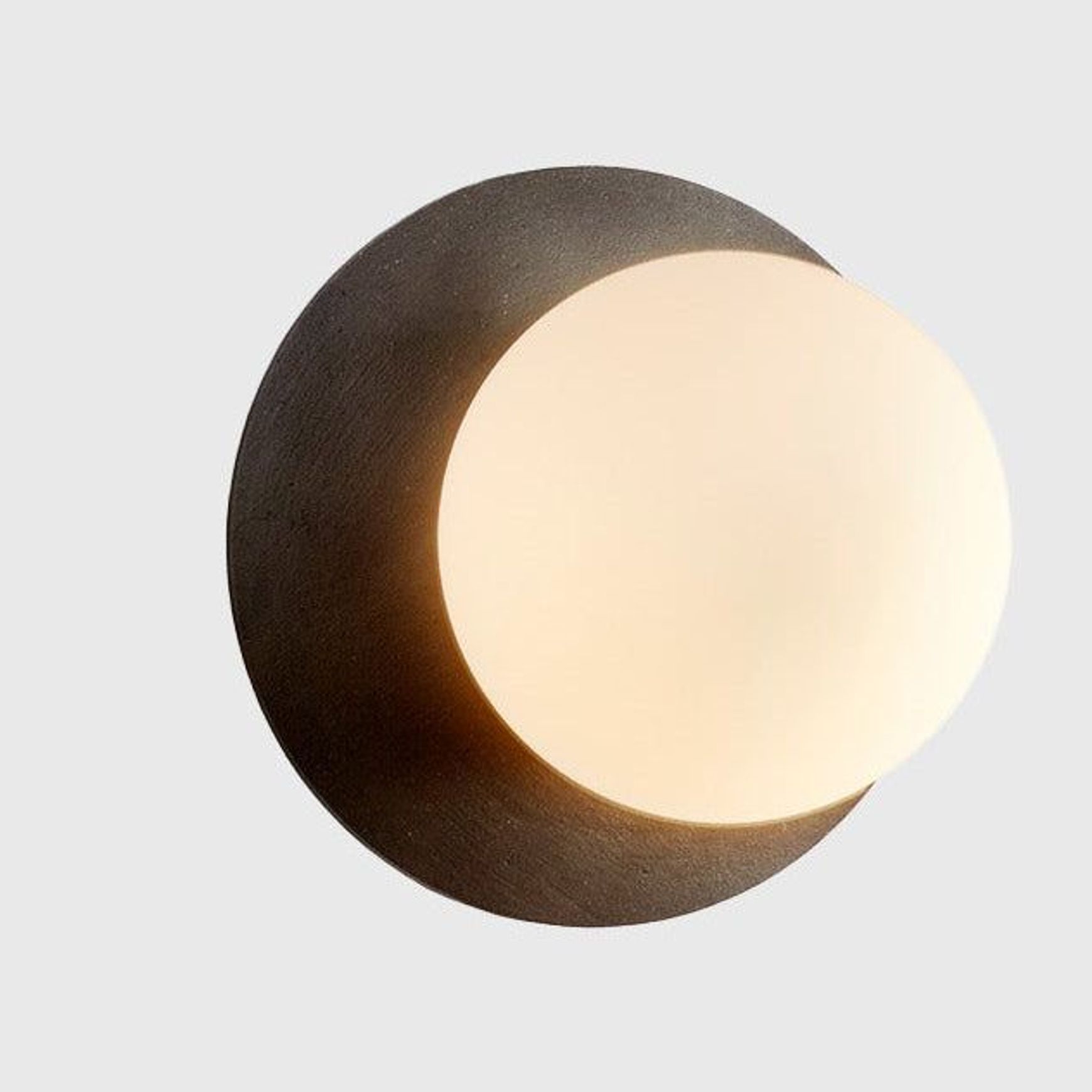Orbit Brass Wall Light