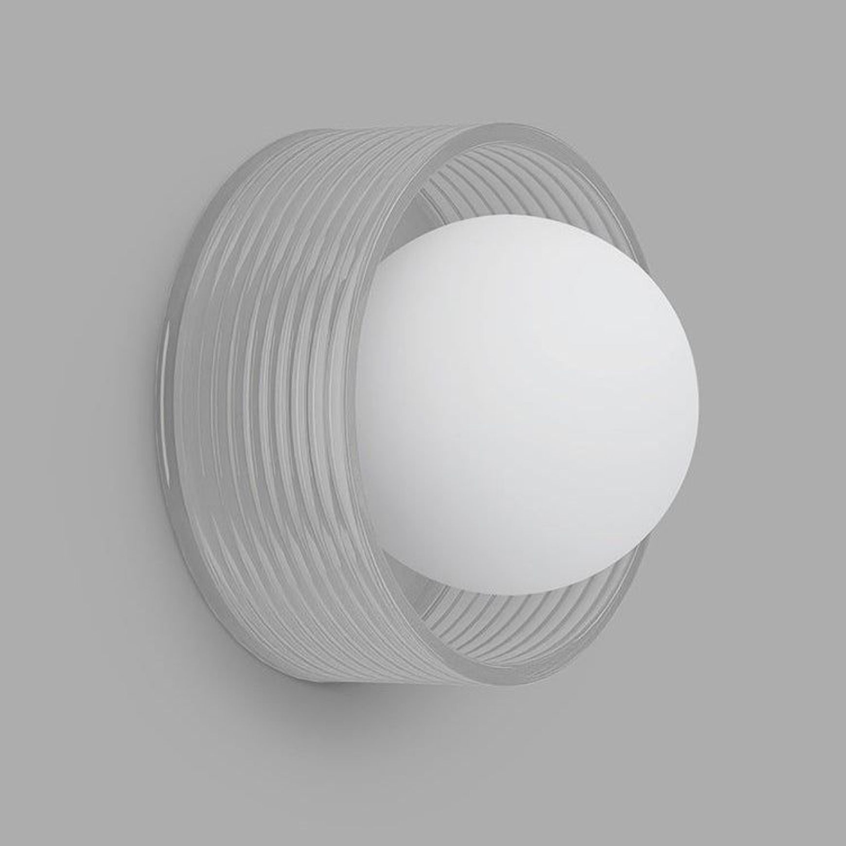 Orb Sur Ribbed Wall Light