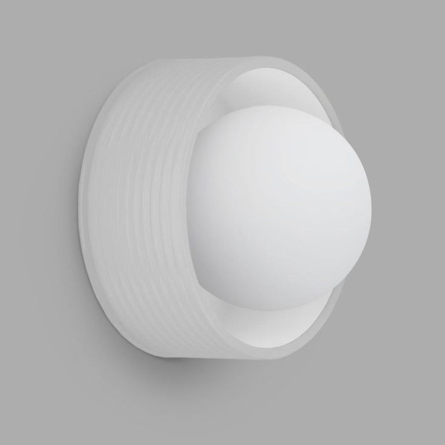 Orb Sur Ribbed Wall Light