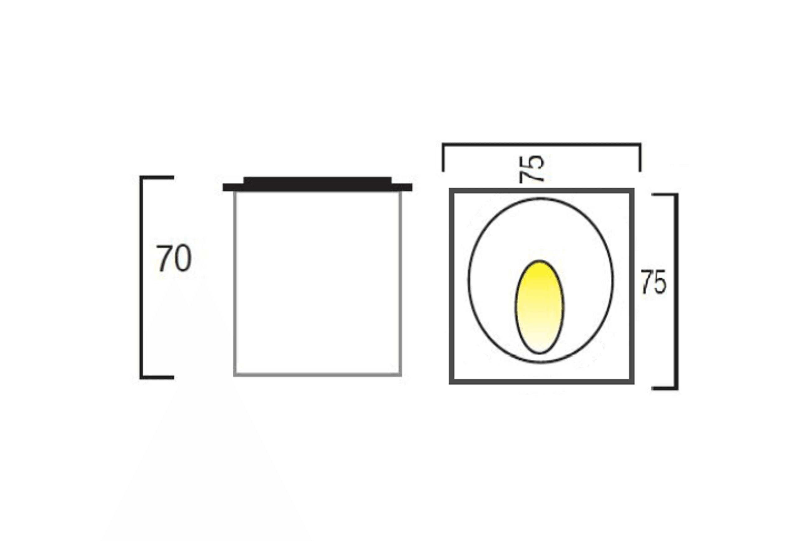 Pin Beam Foot Light