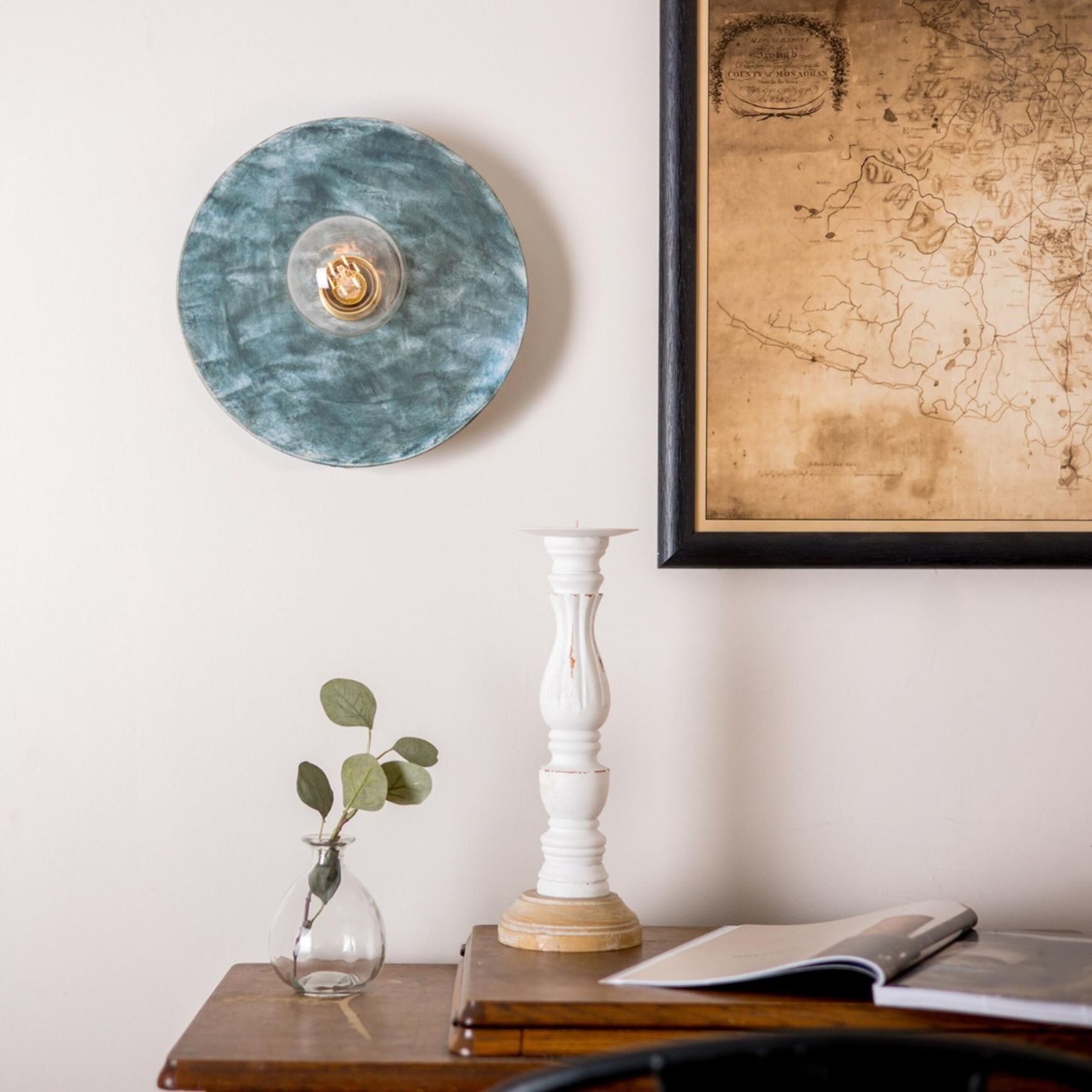 Bog Oak Wall Light