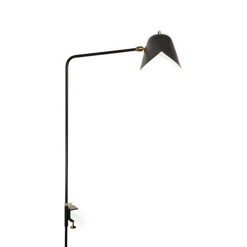 Simple Agrafee Table Lamp by Serge Mouille
