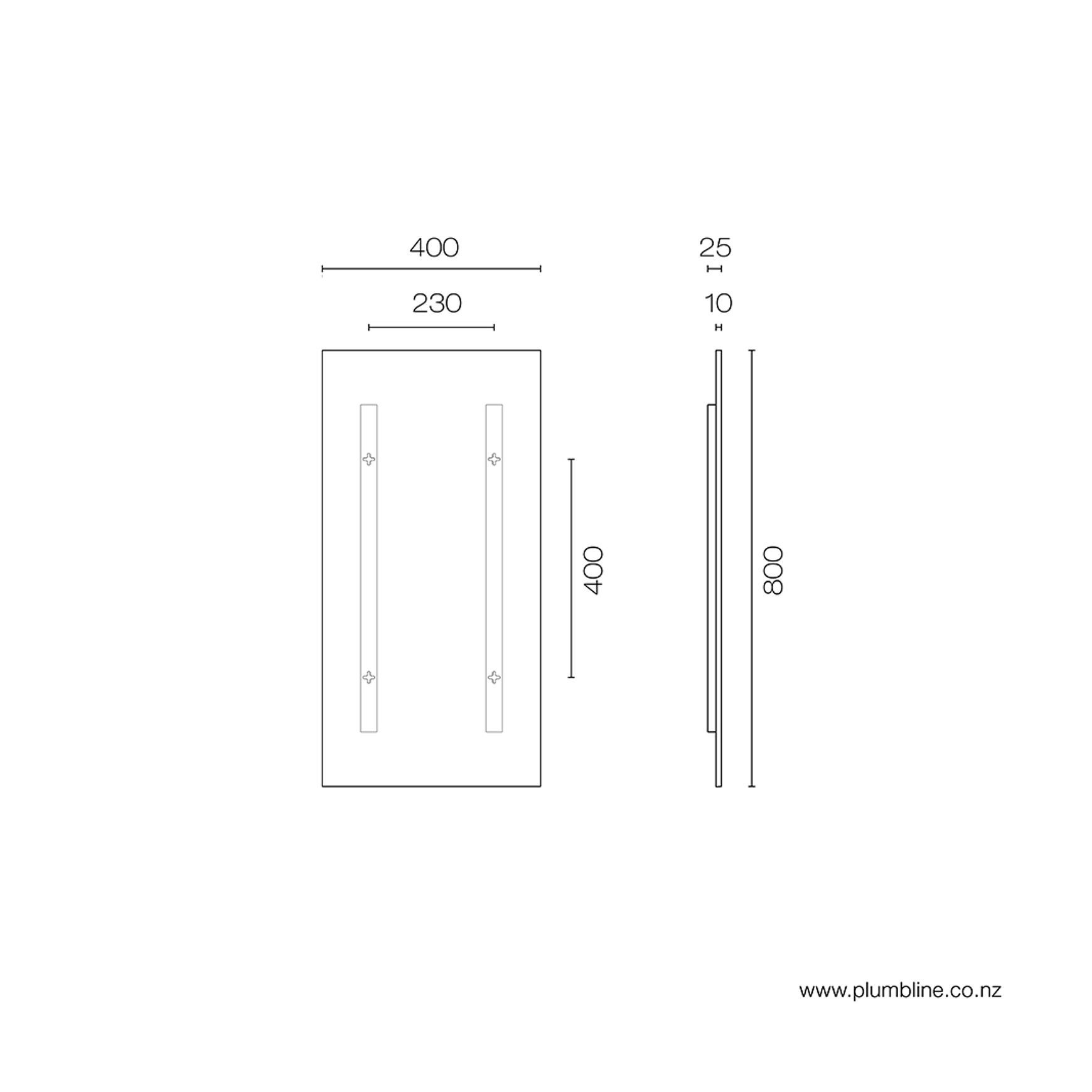Frame Rectangle Wall Mirror