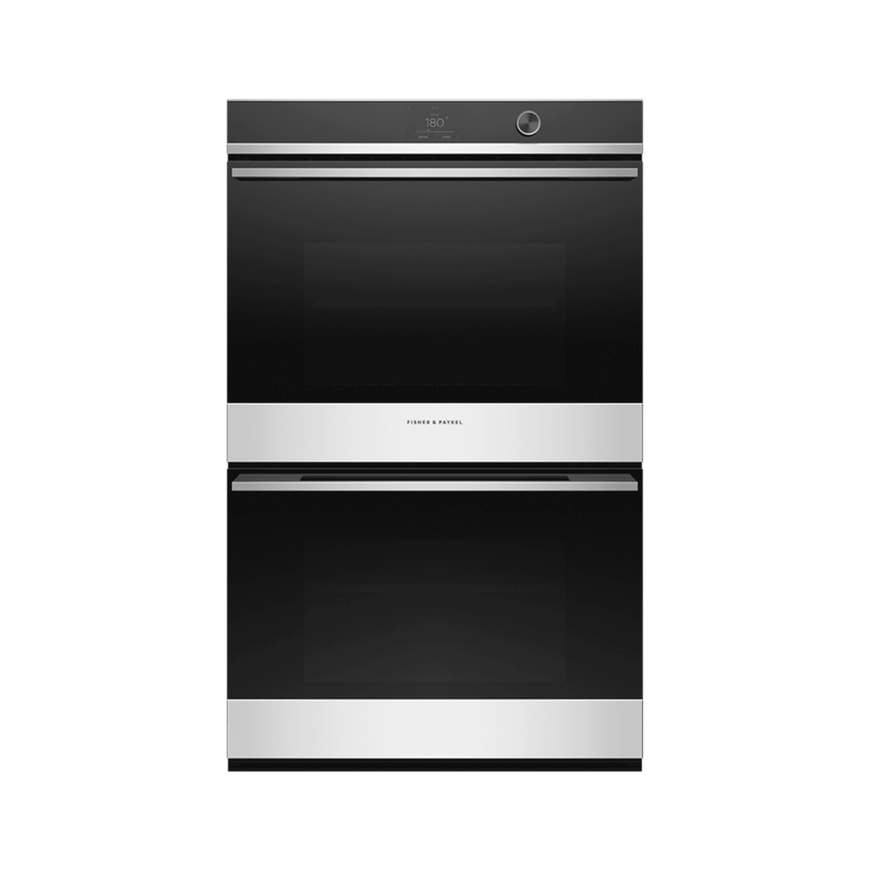 F&P Double Oven, 76cm, 17 Function, Self-cleaning