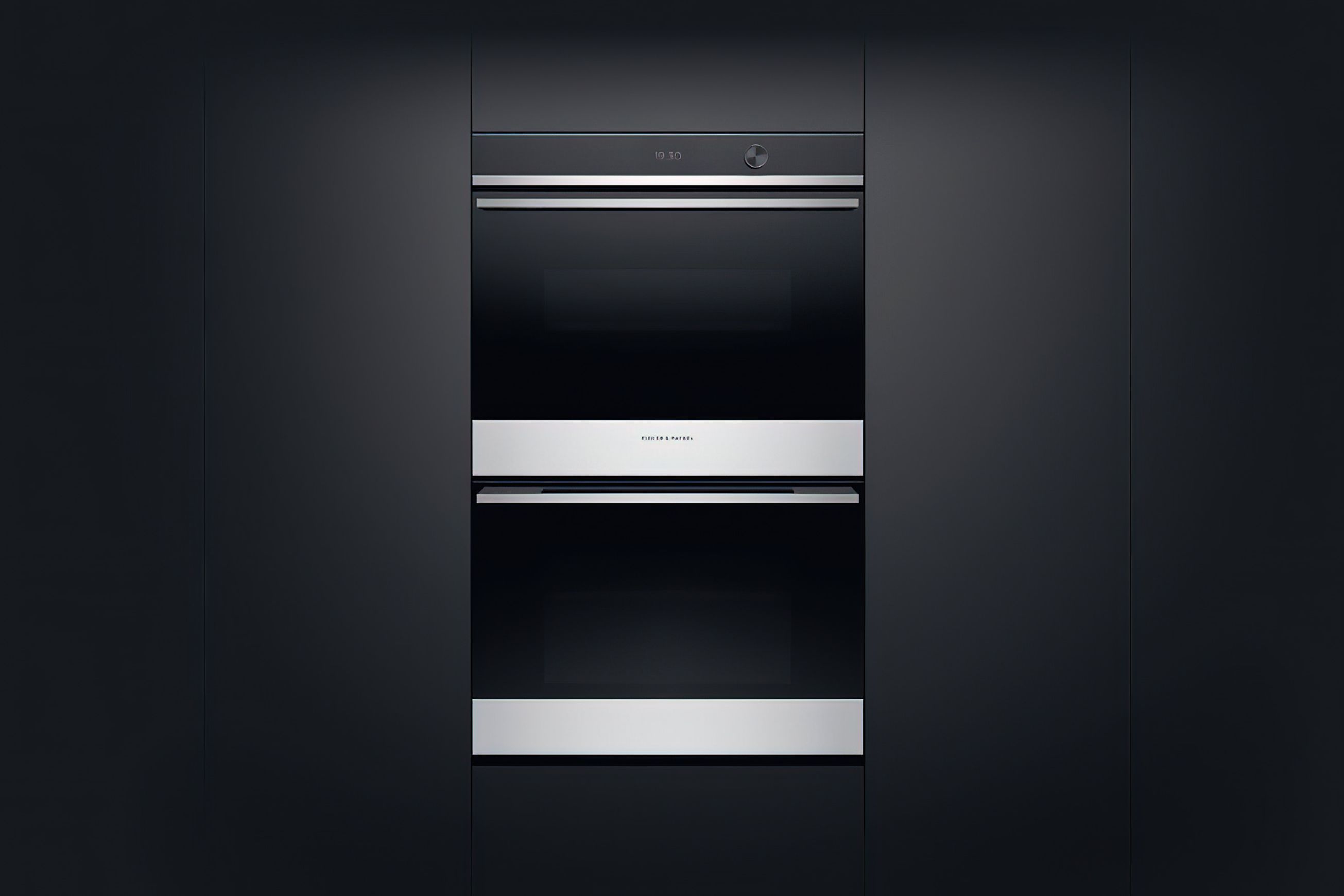 F&P Double Oven, 76cm, 17 Function, Self-cleaning