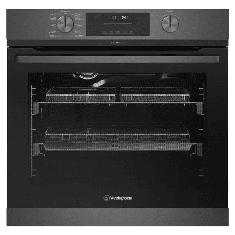 60cm Mutli-Function 10 Pyrolytic Oven/Airfryer - Dark Stainless Steel