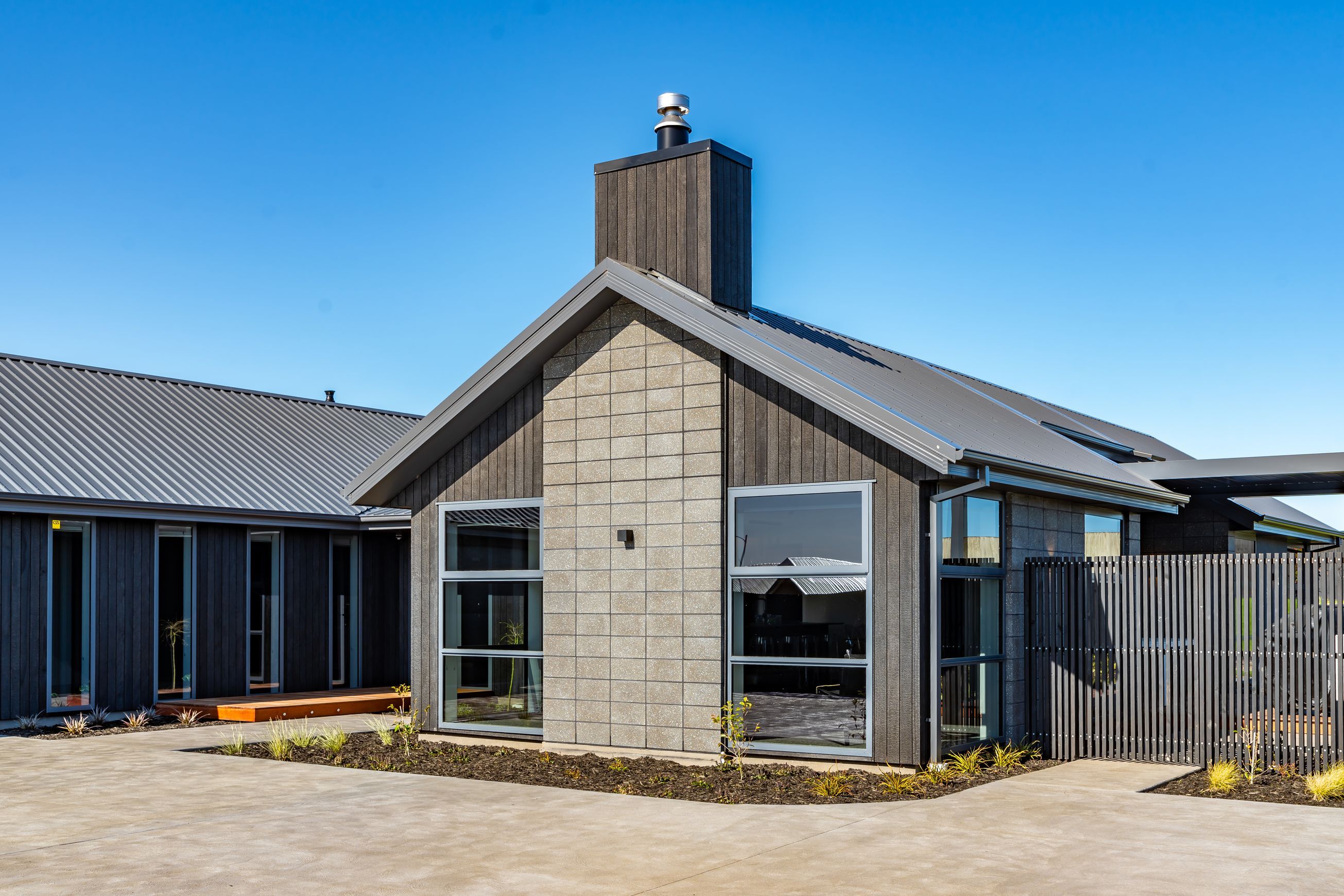 Charred Accoya Timber Cladding & Wall Panels