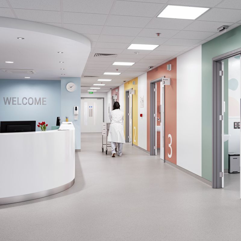 Altro Whiterock Satins™ Hygienic Wall Lining