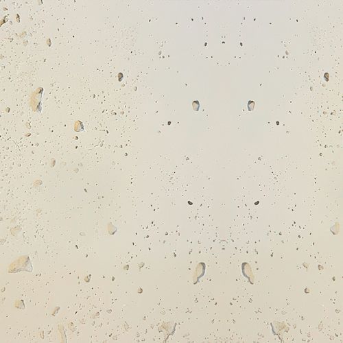 Pitted Concrete Ivory Wall Panel