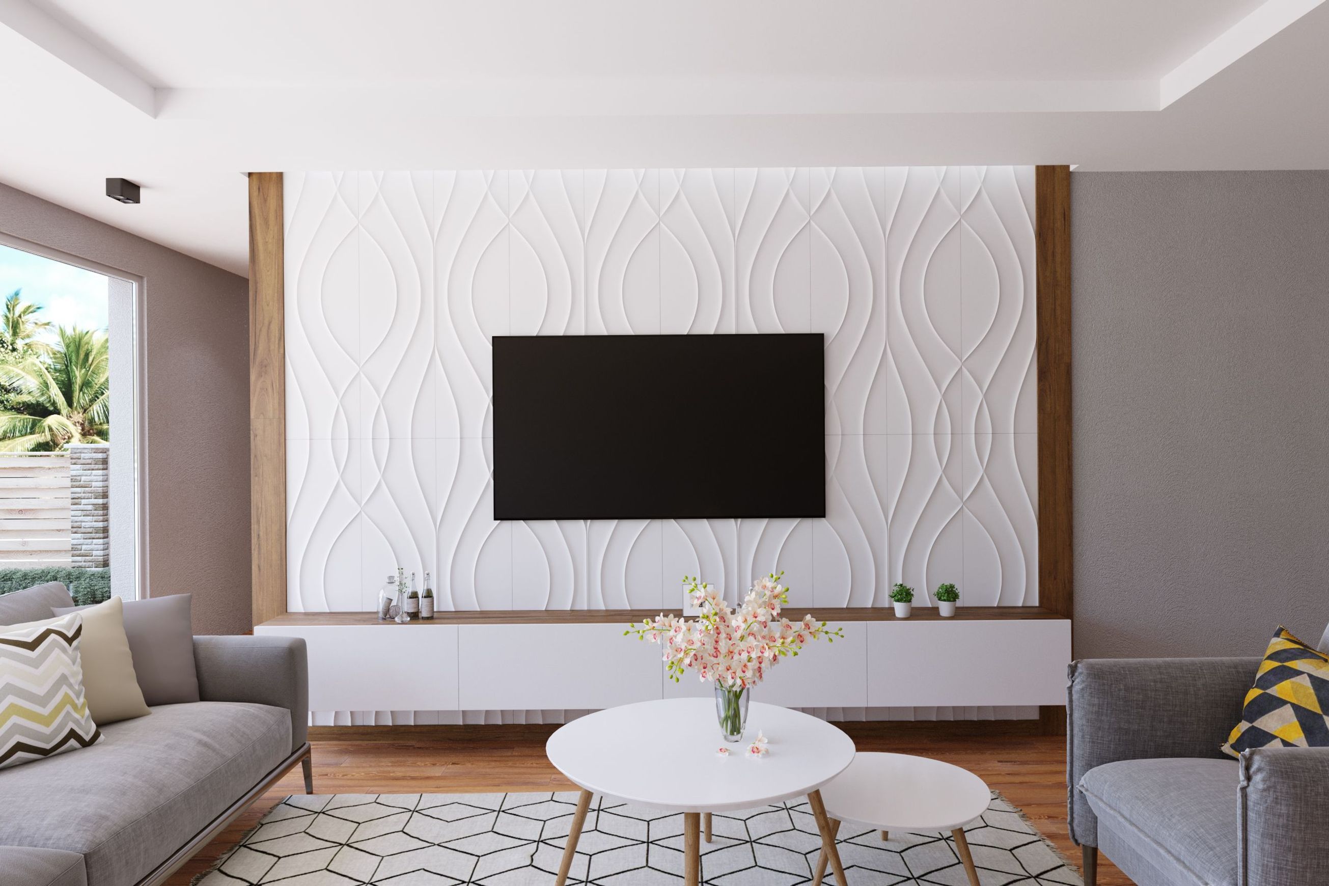 Roctex Rainfall 3D Wall Panel