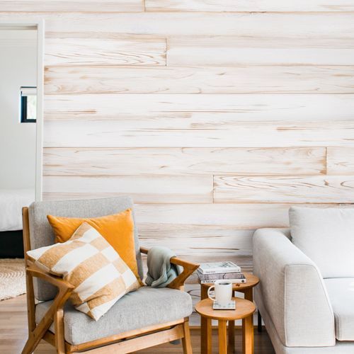 Salvare White Distressed Spruce Interior Panelling