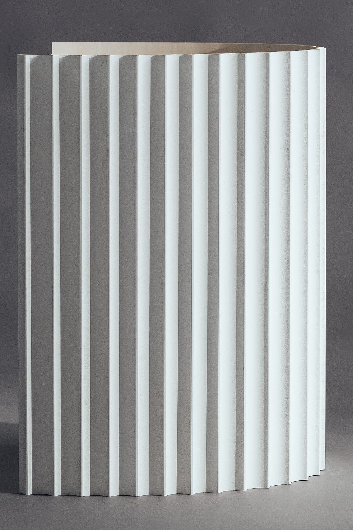 BendyWood Scallop 30 Primed - Cross Cut