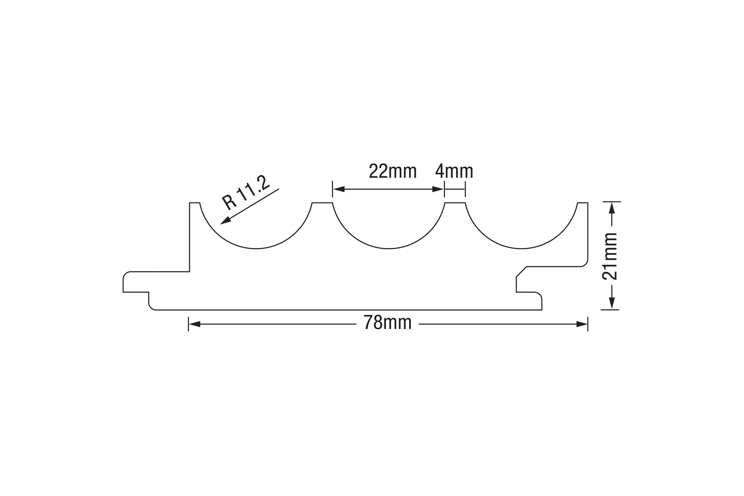 Contours Clear Pine Timber Lining Boards