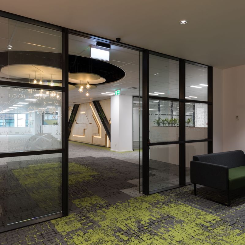 E Series 105 Aluminium Partition System