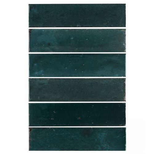Arendal Blue Gloss 240x60x10mm Wall Tile