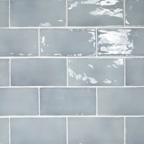 Marlowe Blue Moon Gloss 150x75x10mm Wall Tile