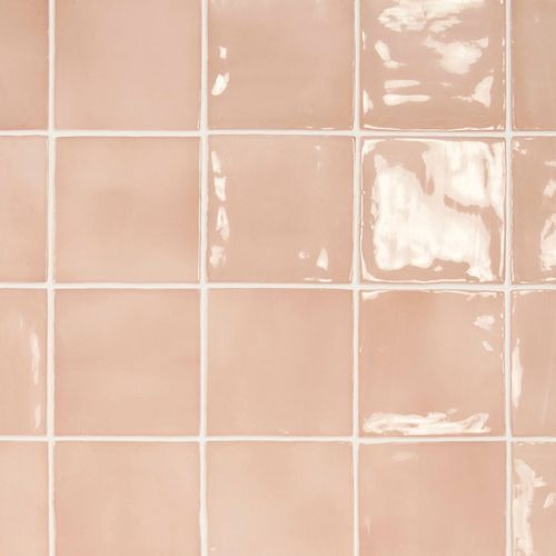 Marlowe Blush Gloss 100x100x10mm Wall Tile