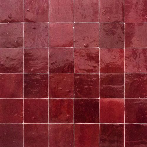 Moroccan Zelige Shiraz Terracotta 100x100x13mm