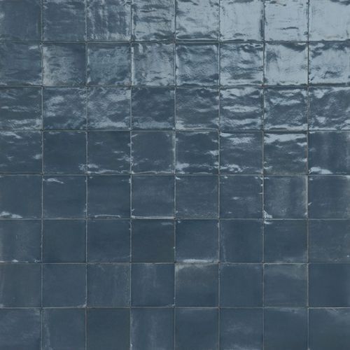 Riad Blu Gloss 150x150mm Wall Tile