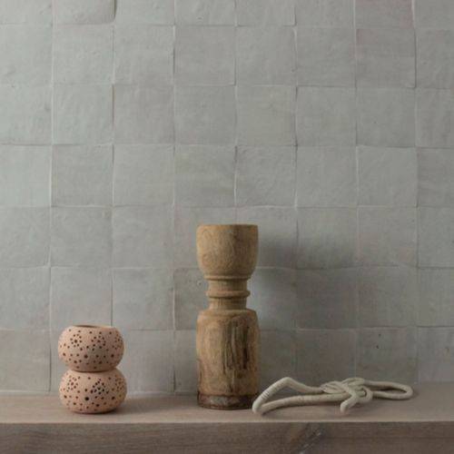 Moroccan Zelige Bianco Casa 100x100x13mm