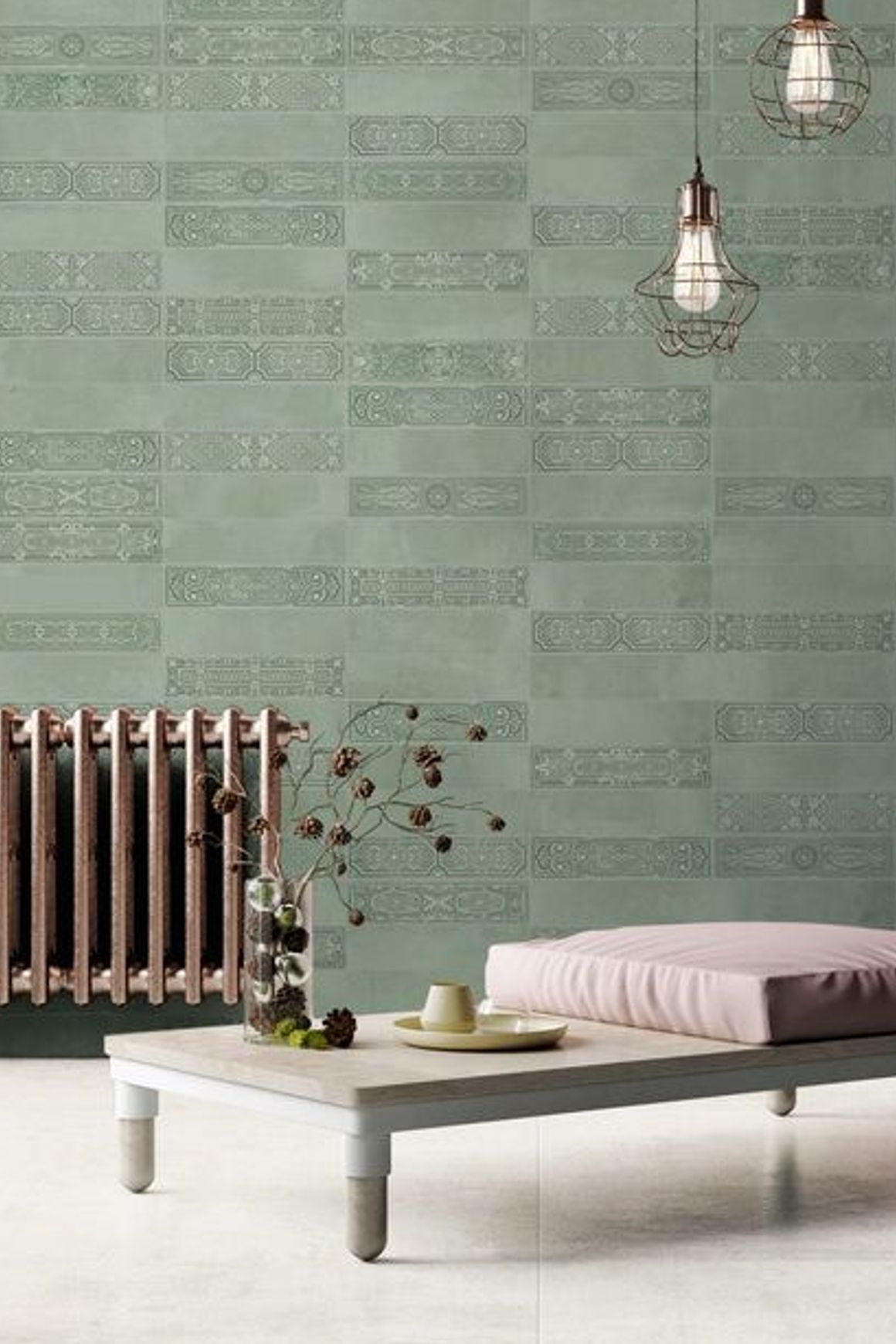 Uptown Green Wall Tiles