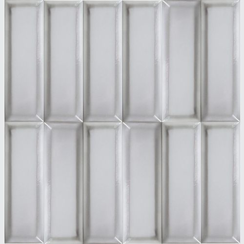 Alchemist Silver Bevel Gloss 160x52mm