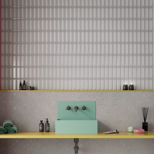 Alchemist Silver Bevel Gloss 160x52mm