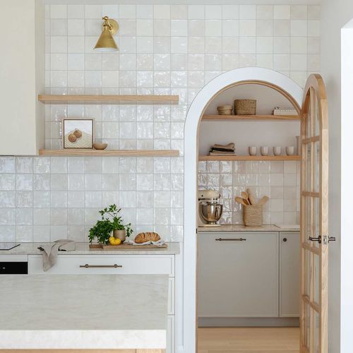 Chalk Zaffron Gloss Wall Tile