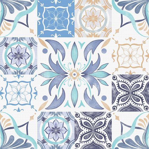 Moroccan Tile Pattern Wallpaper