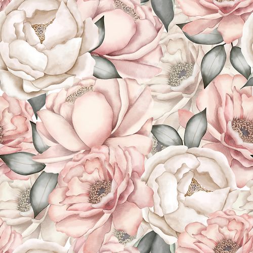 Peony Wallpaper - Blush