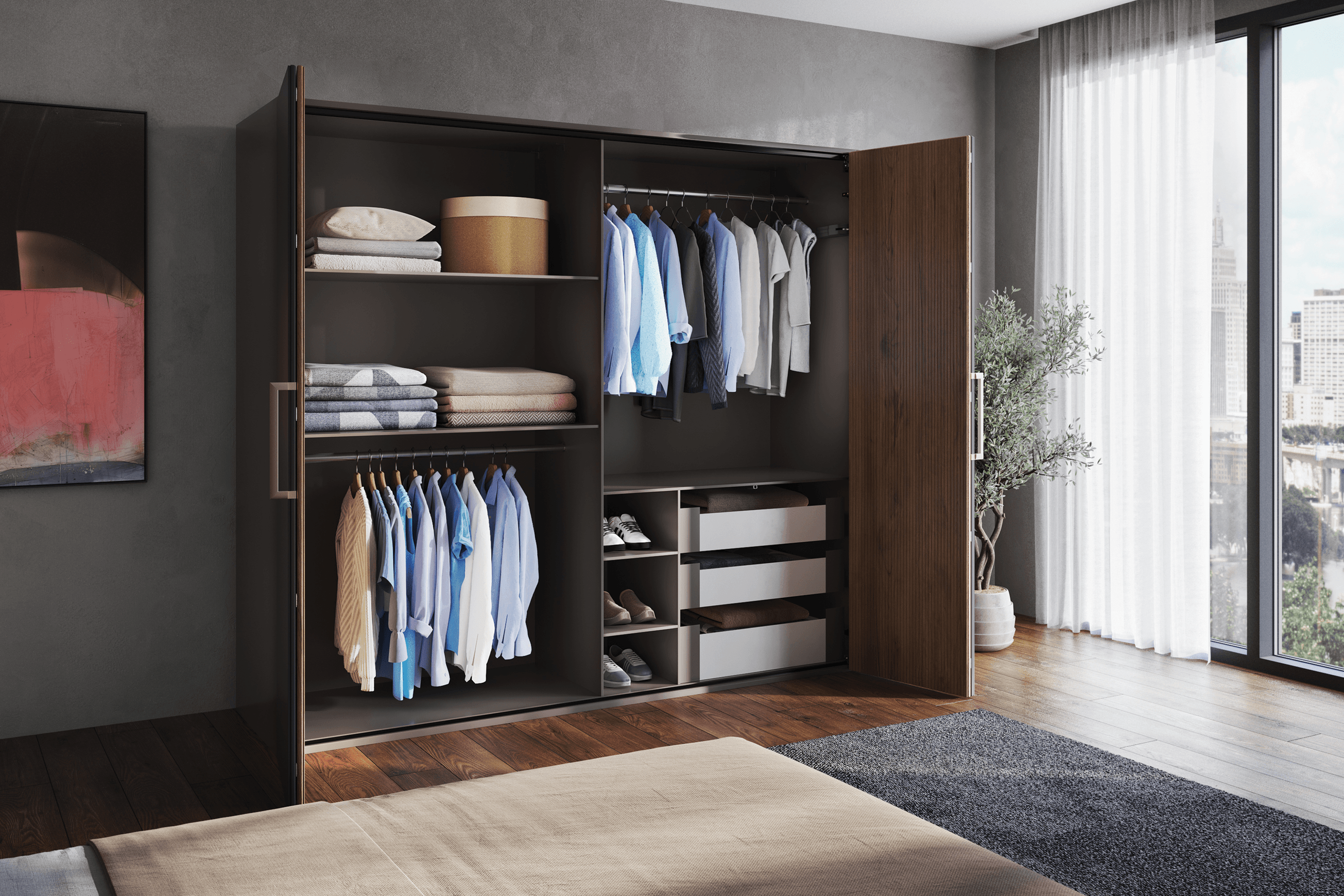 WingLine L Folding Door System