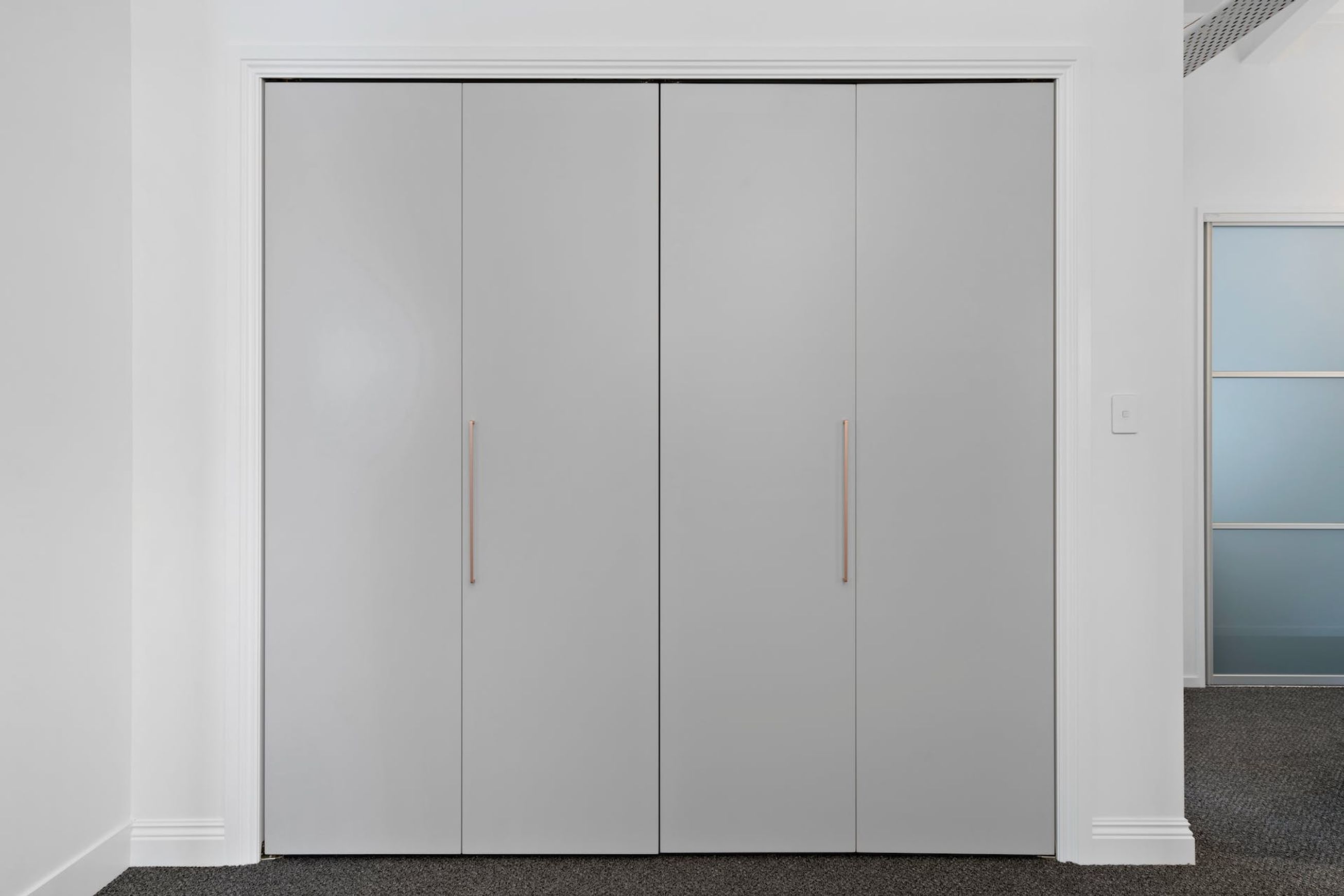 Flush Panel Wardrobe Doors