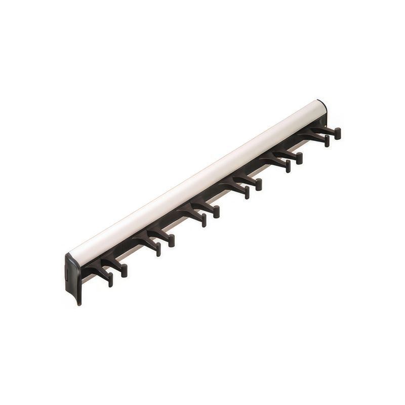 Belt Rack Matt Aluminium