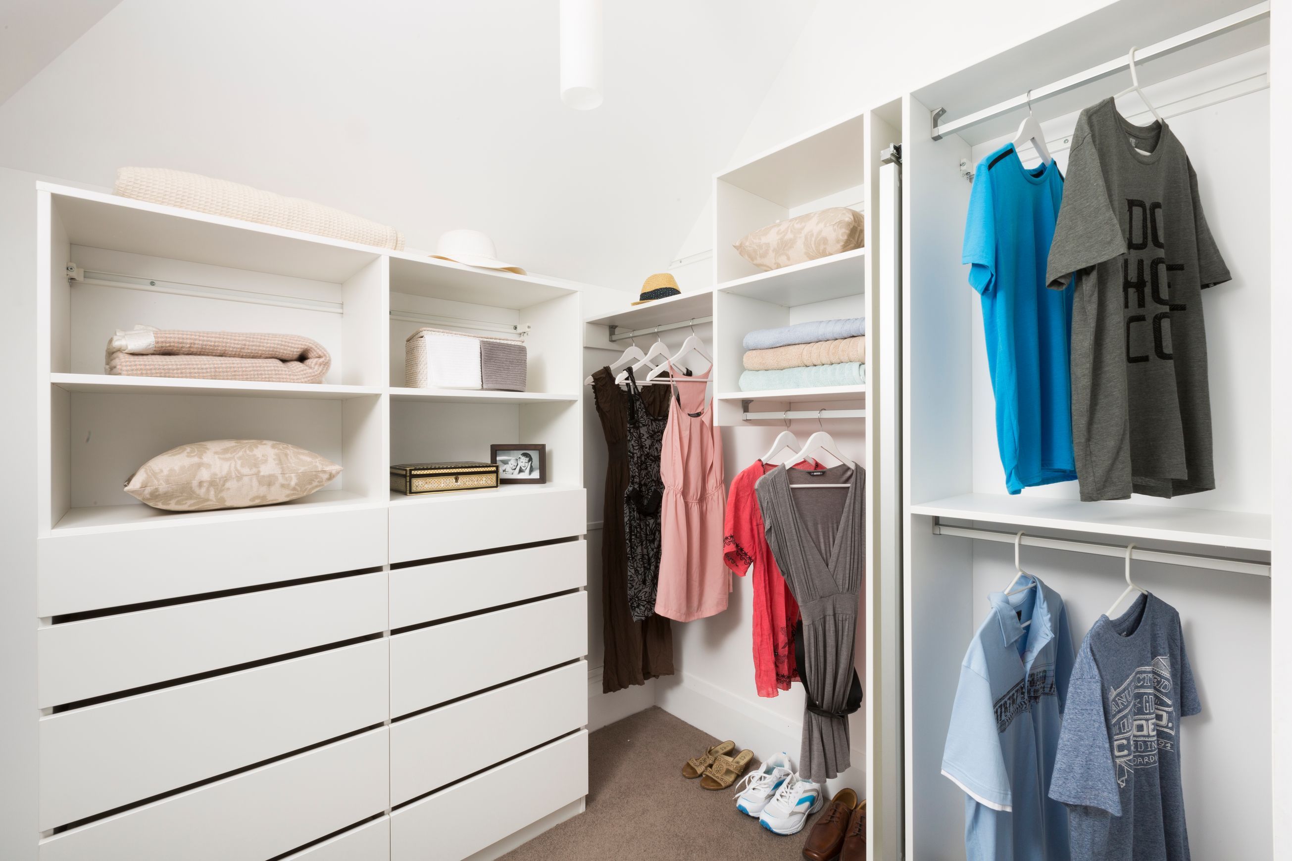 Custom Walk In Wardrobe