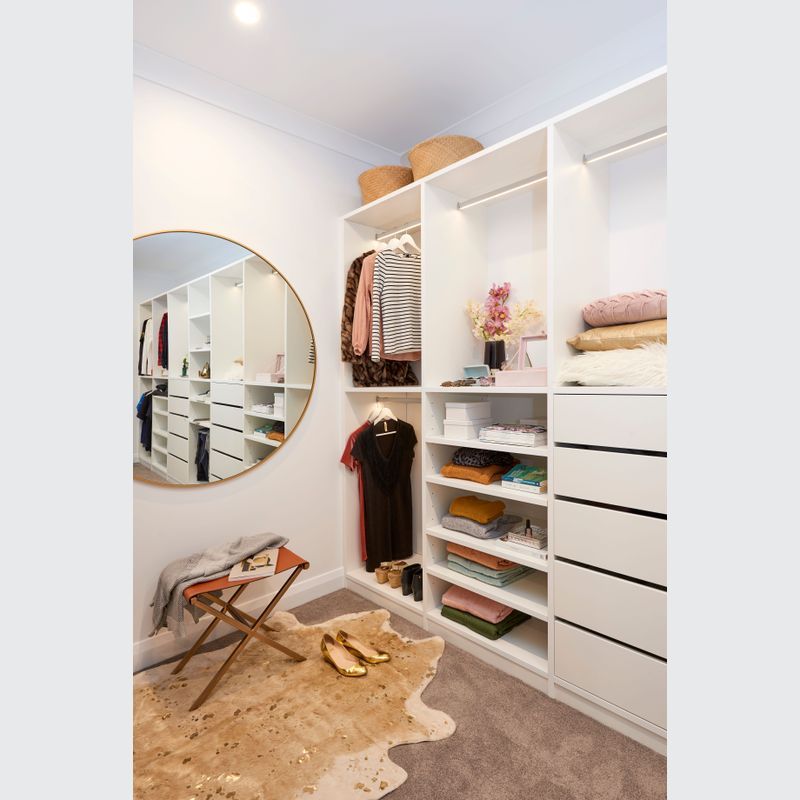 Custom Walk In Wardrobe