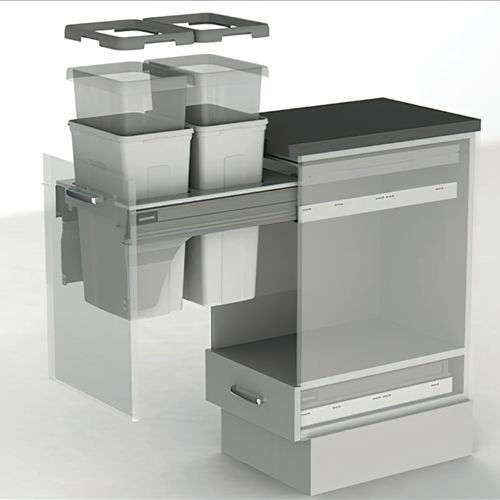 Krome Twin Bin 36L [2x18L]