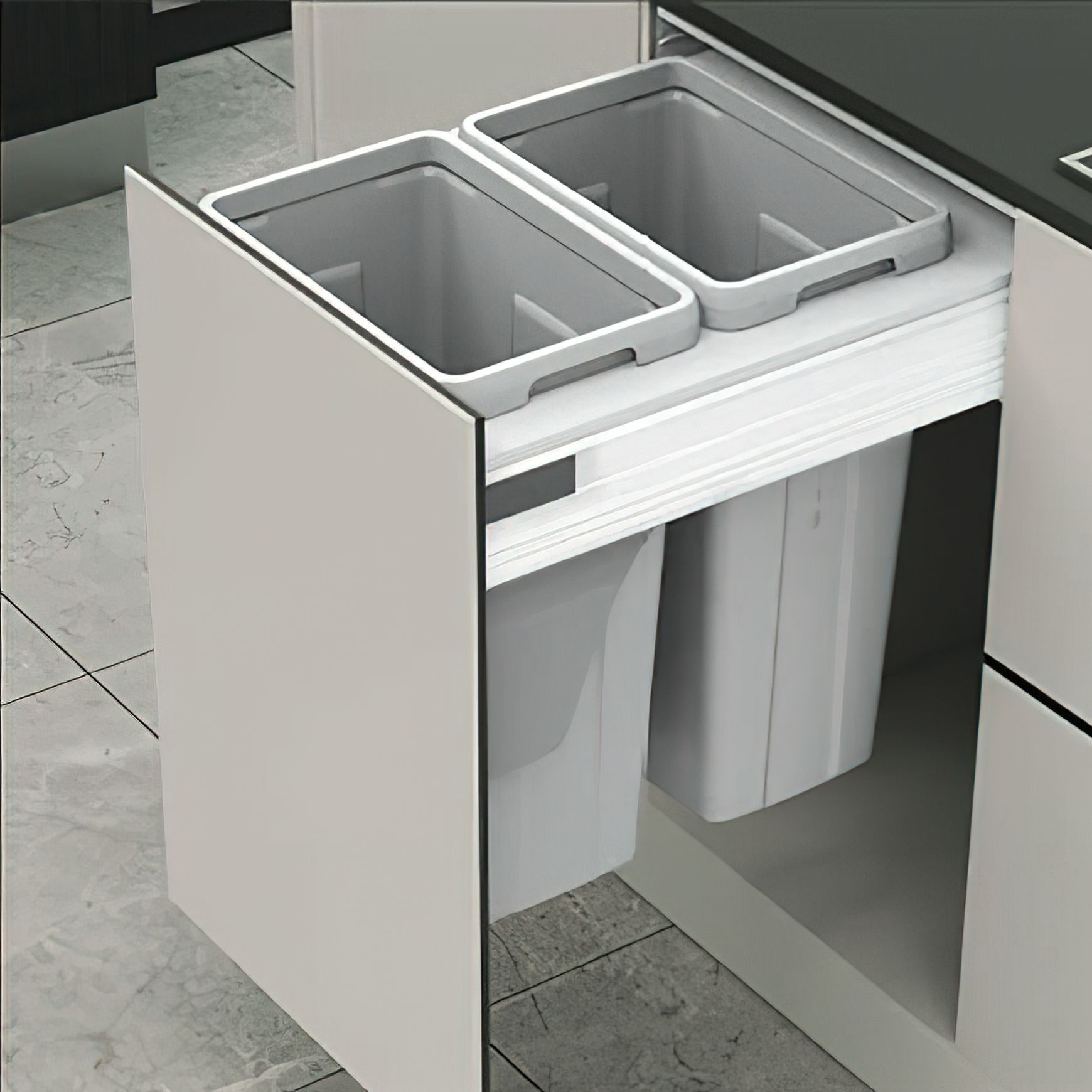 Krome Twin Bin 54L [2x27L]