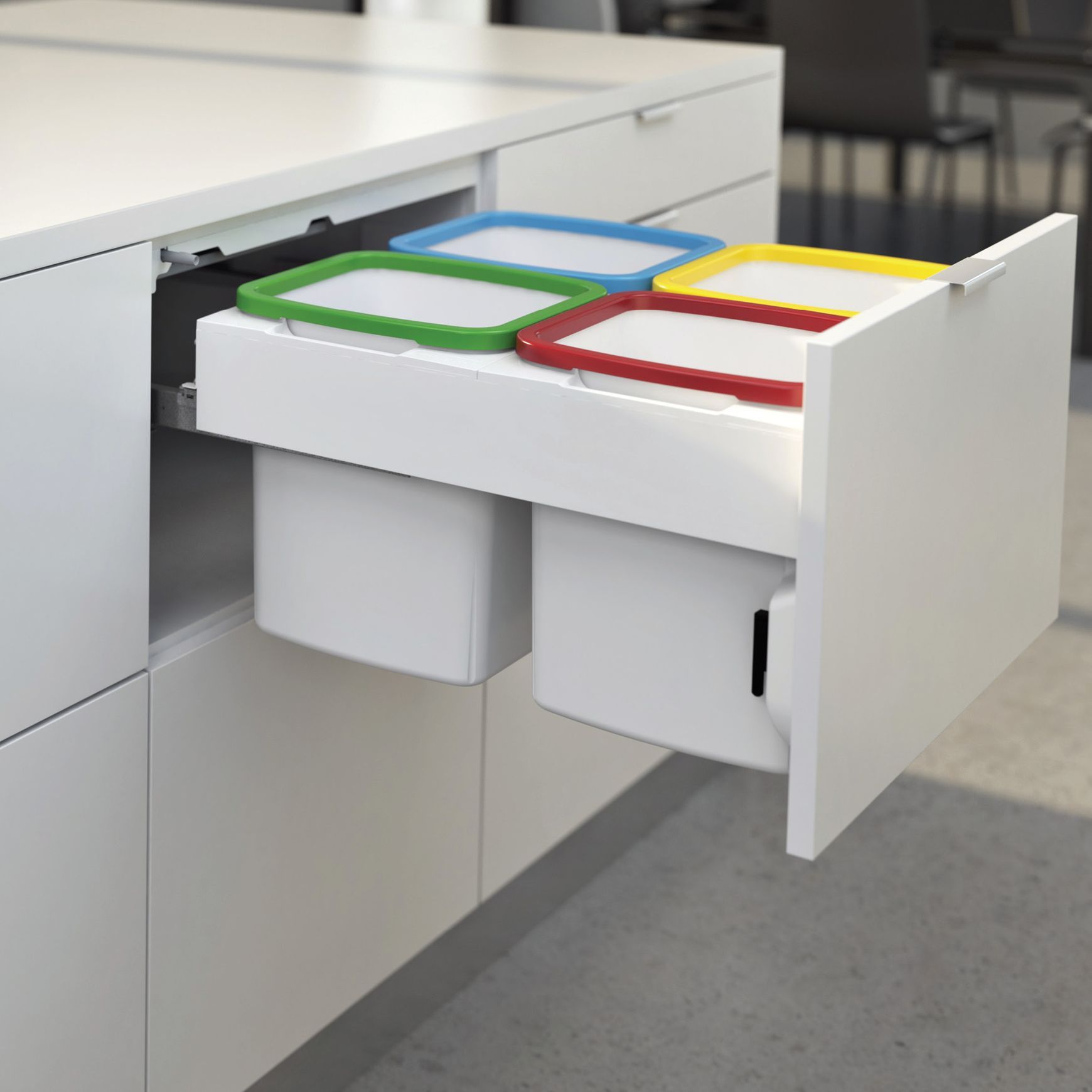 Waste + Recycling at Home | Colour Coded Liner Holders